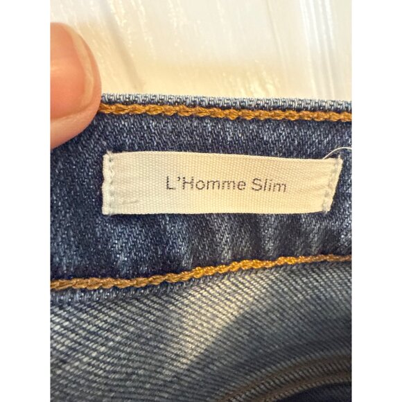 Frame LHomme Slim Jeans For Men's Size 31 Medium Wash Denim - Picture 3 of 6